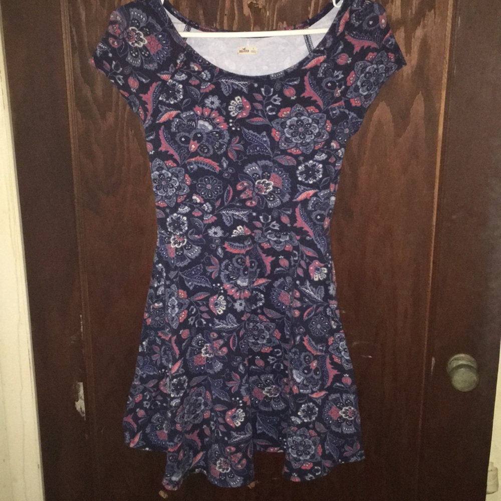 Hollister paisley skater dress